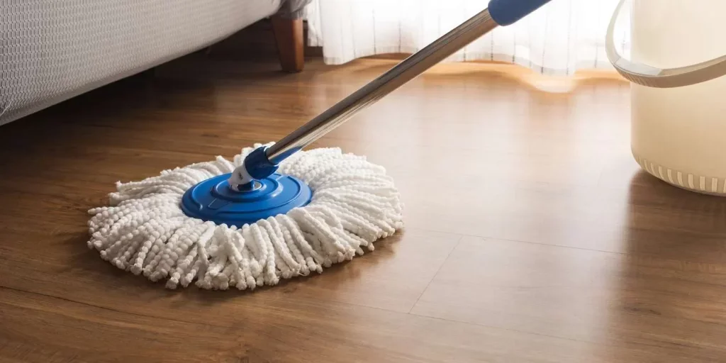 Mop Hardwood Floors With Bleach Water