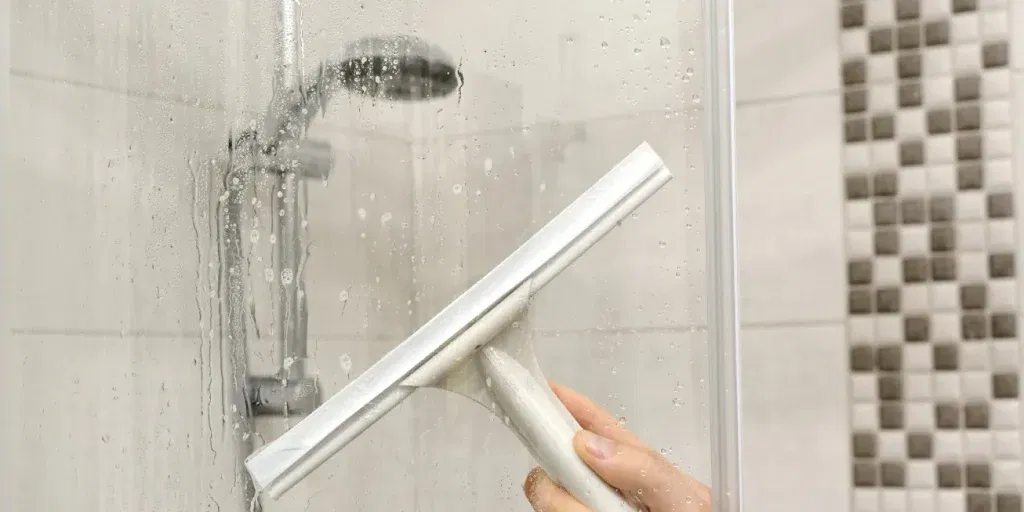 Cleaning Grimy Shower Doors